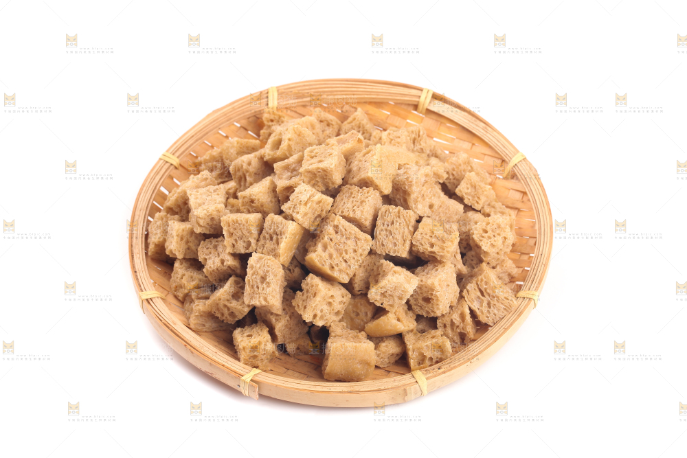 白底上的面筋