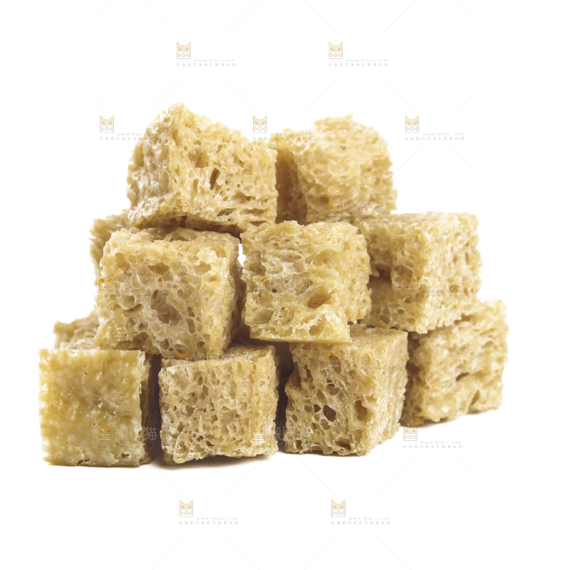 白底上的面筋