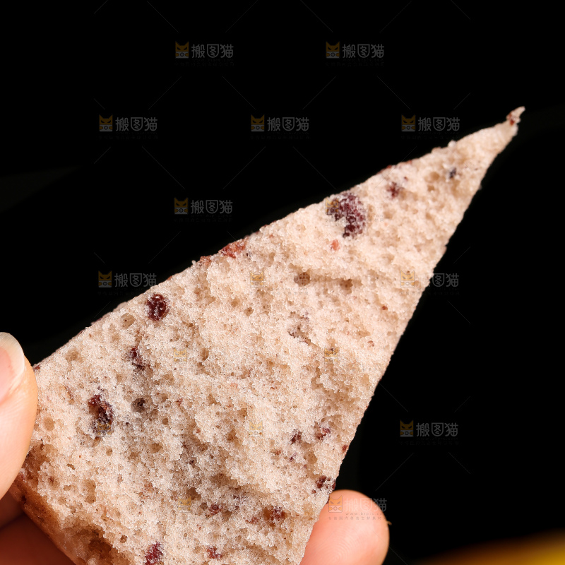 深底上的红豆发糕