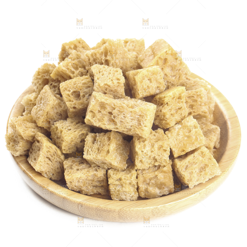 白底上的面筋