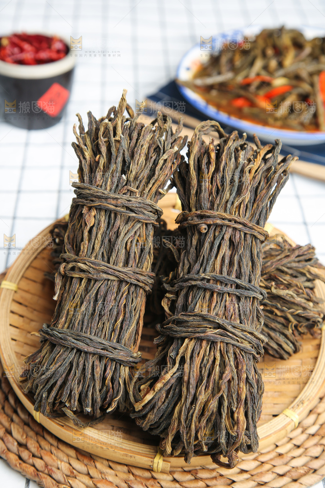 浅底上的干豆角