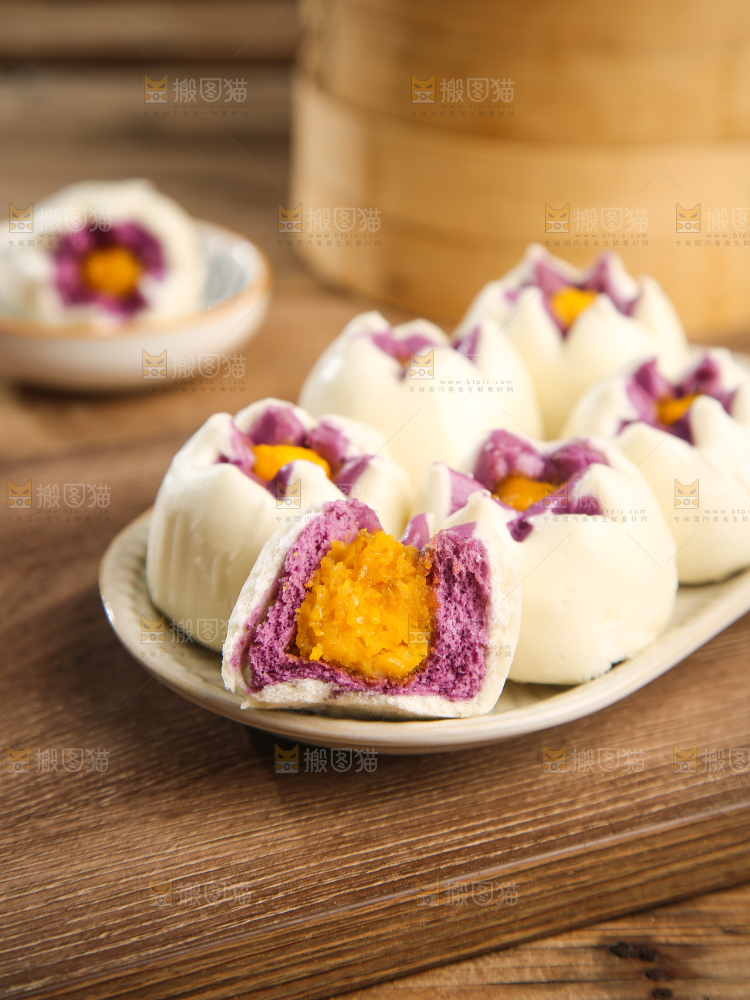 木底上的芙蓉包