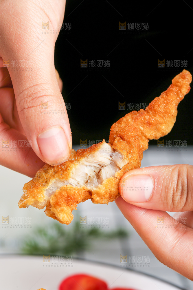 浅底上的小酥肉