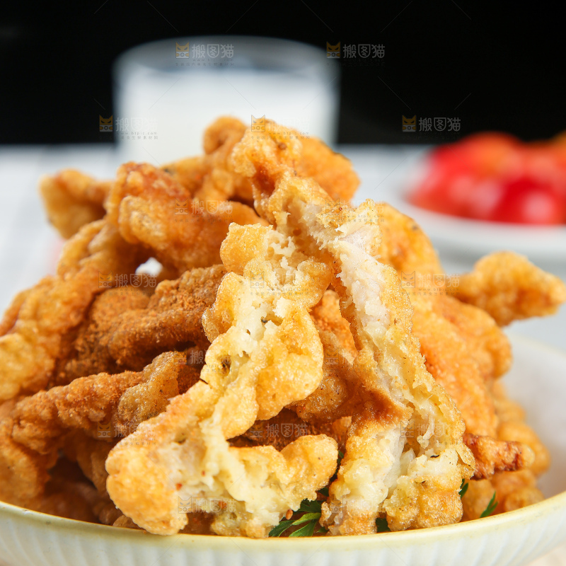 浅底上的小酥肉