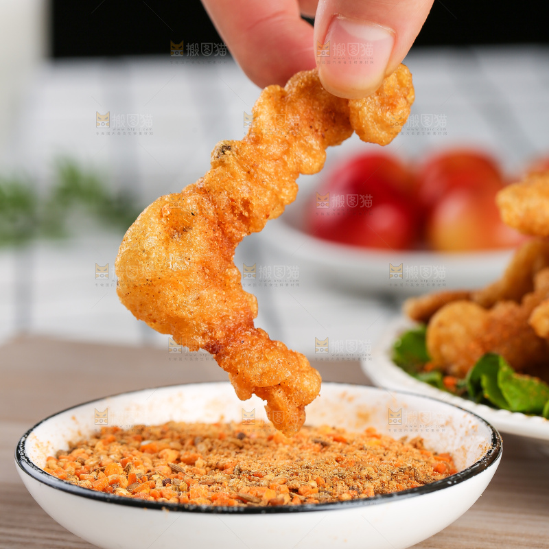 浅底上的小酥肉