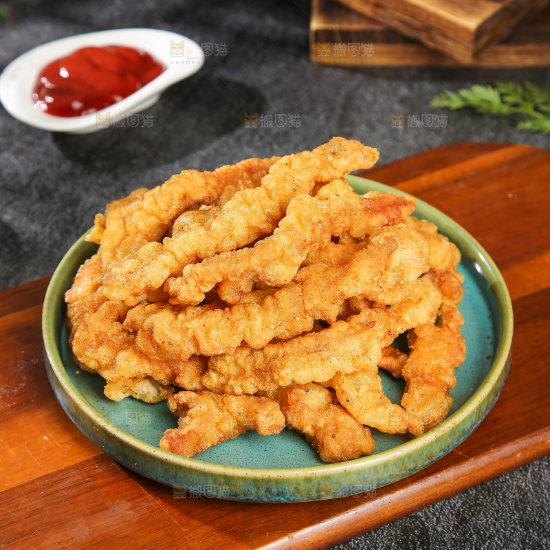 深底上的小酥肉