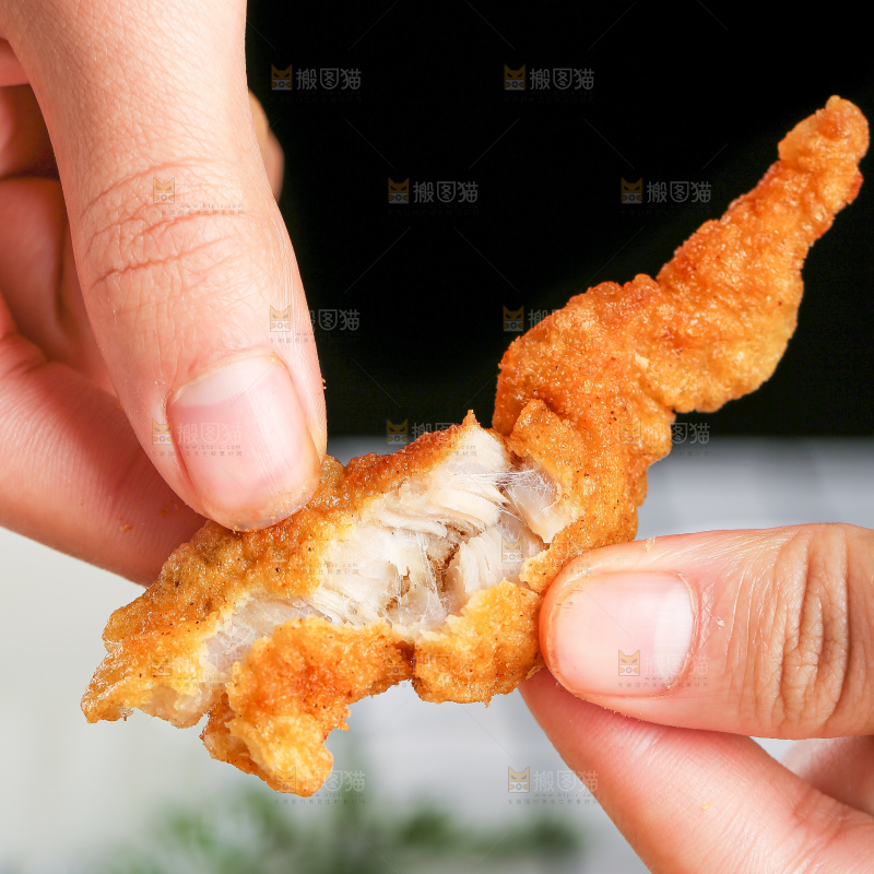 浅底上的小酥肉