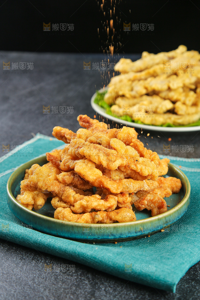 深底上的小酥肉