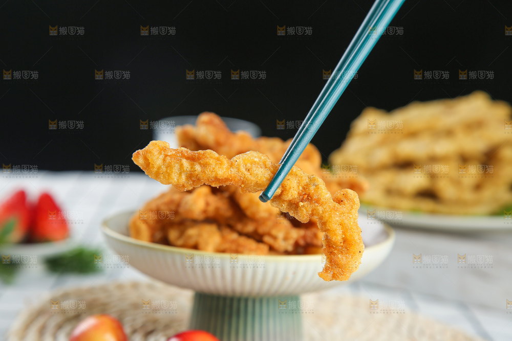 浅底上的小酥肉