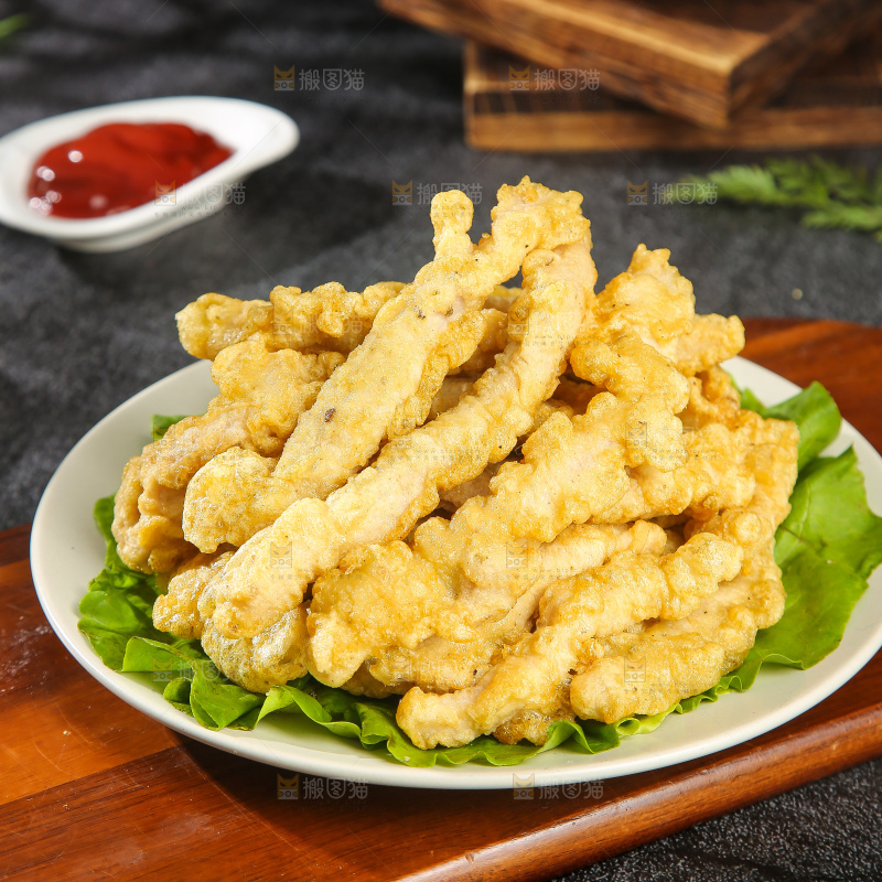 深底上的小酥肉