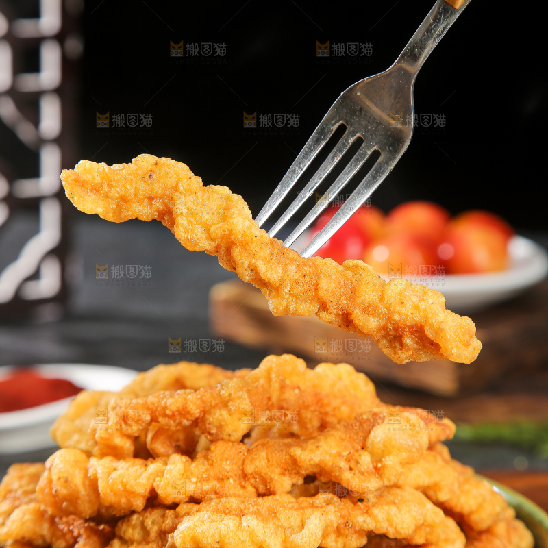 深底上的小酥肉