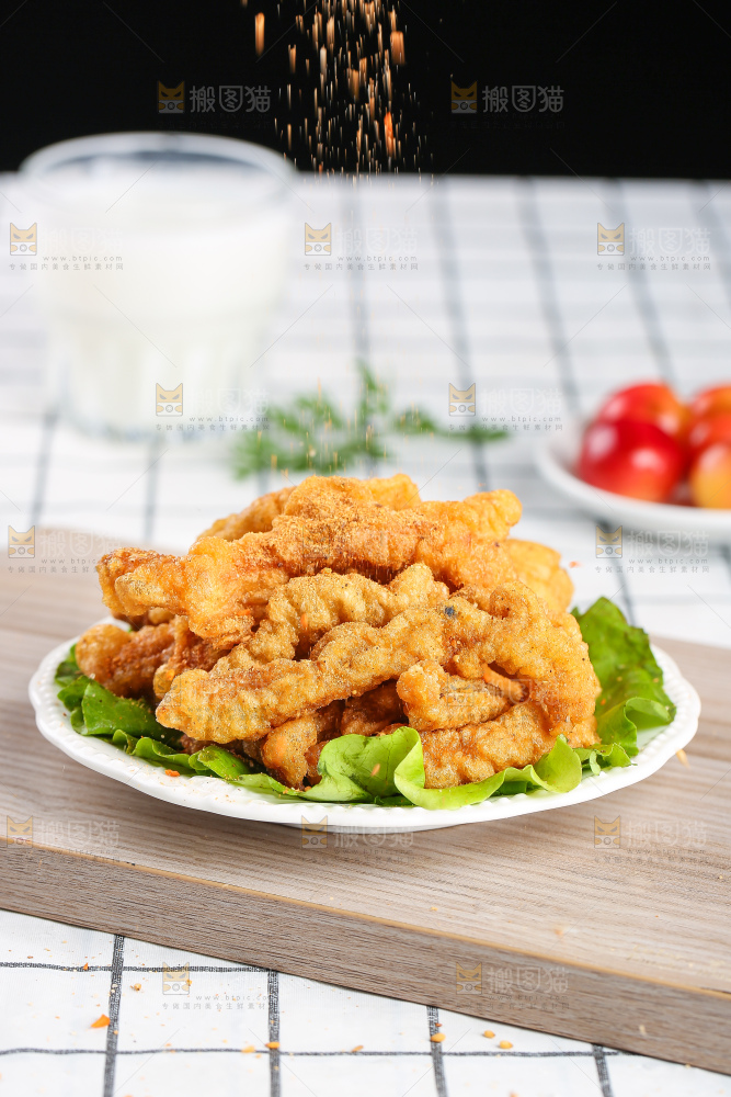 浅底上的小酥肉