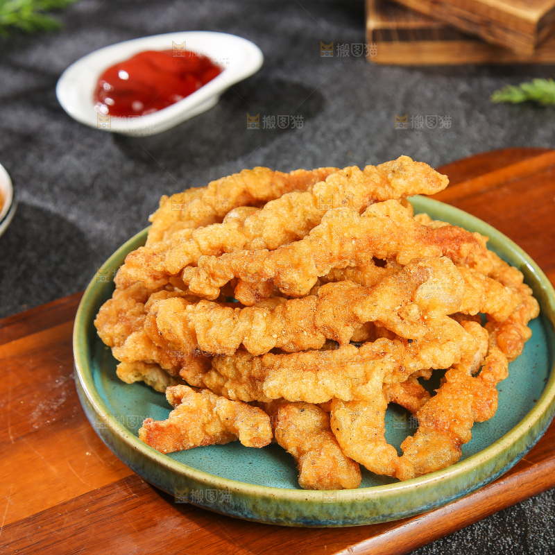 深底上的小酥肉