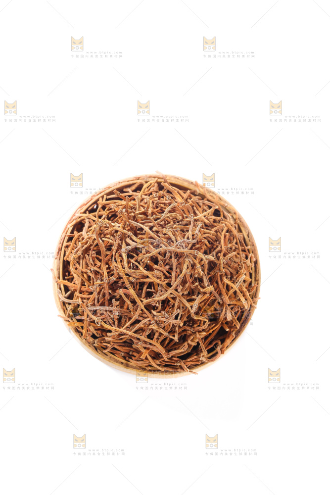 白底上的干折耳根