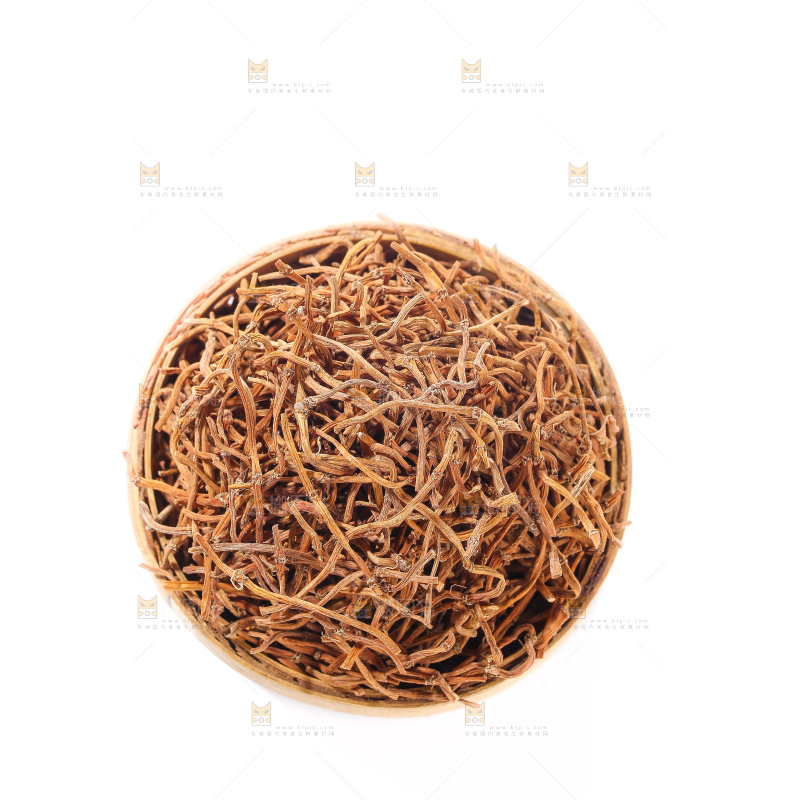 白底上的干折耳根