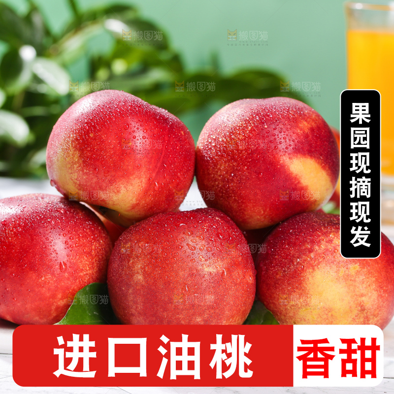 浅底上的澳洲油桃