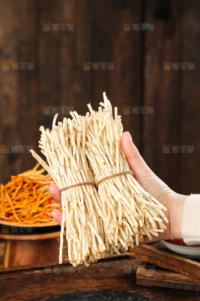 深底上的新鲜折耳根