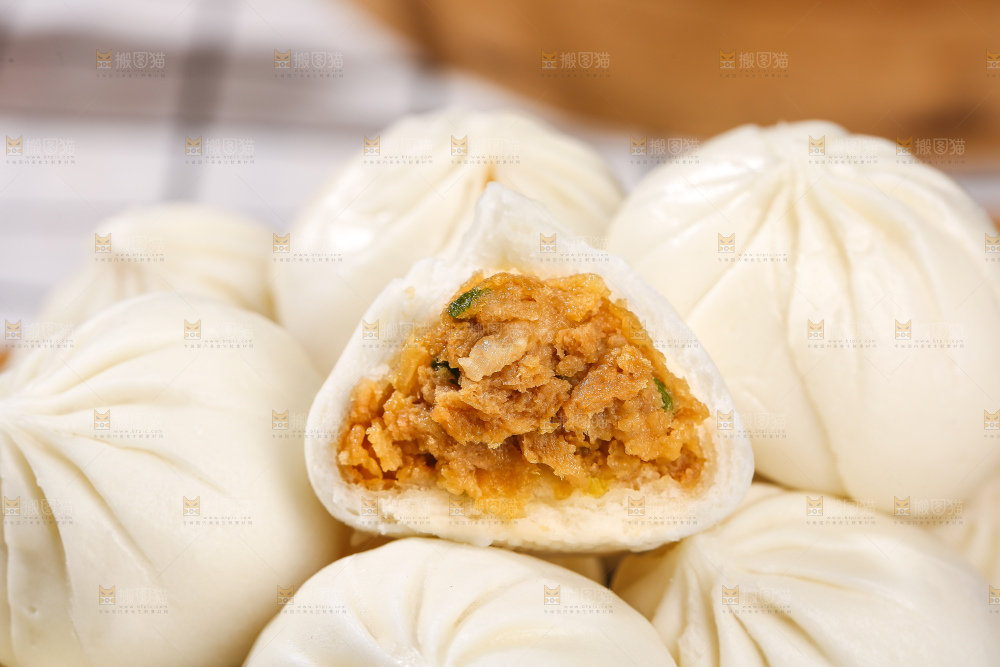 浅底上的杭州小笼包