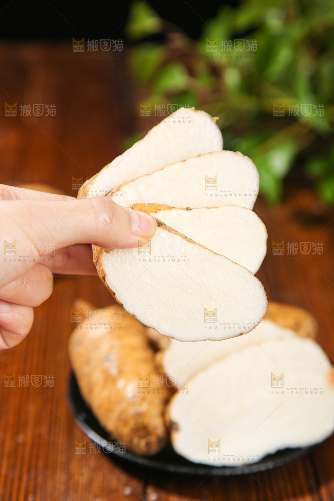 木底上的天麻