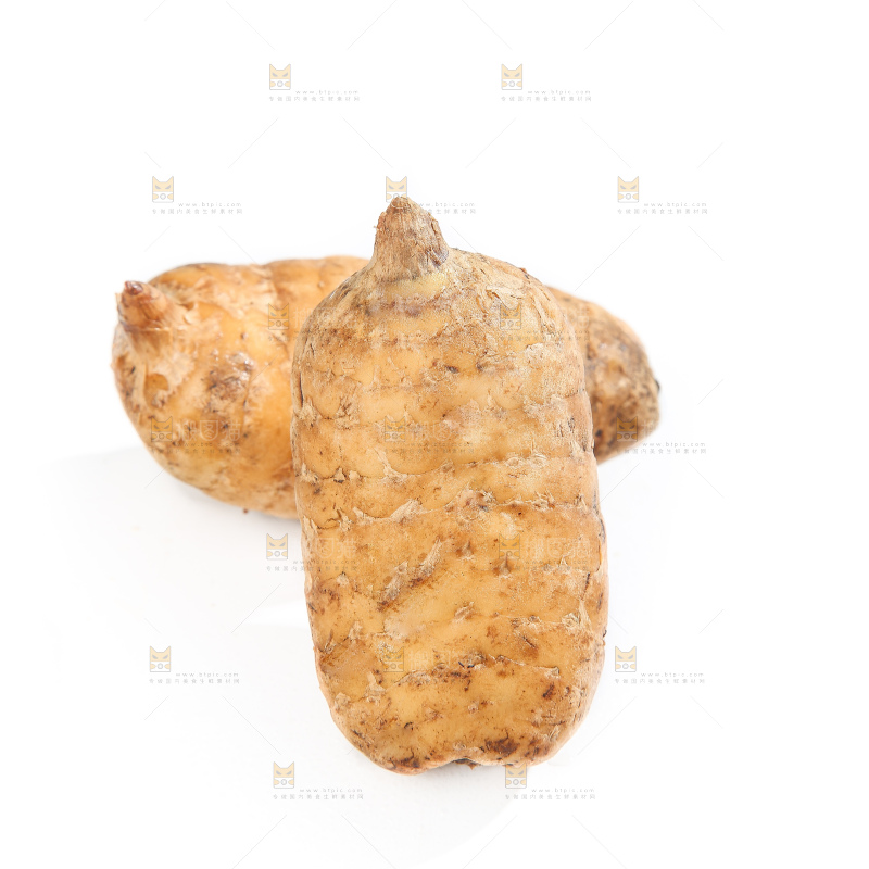 白底上的天麻