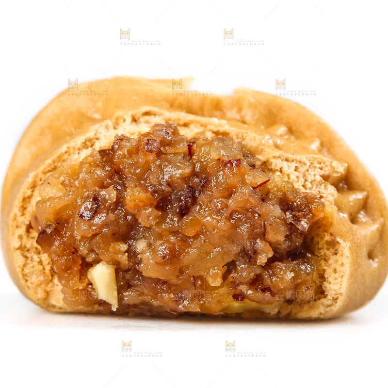 白底上的核桃包