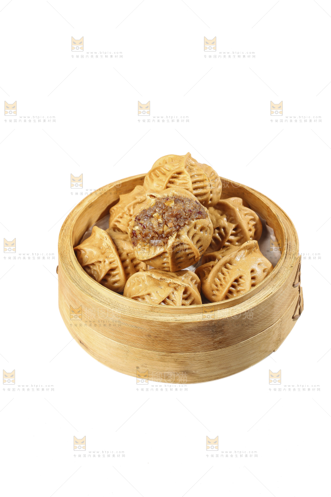 白底上的核桃包