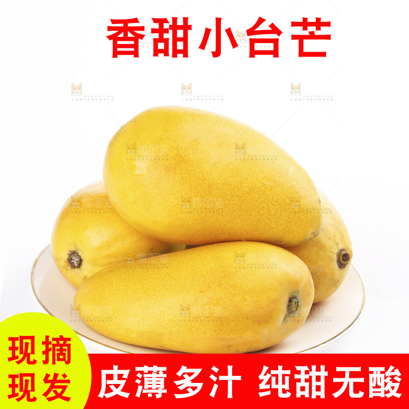 白底上的小台芒