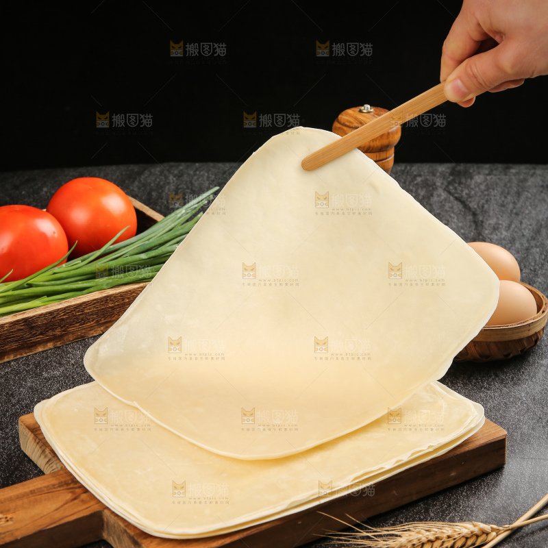 深底上的鸡蛋灌饼