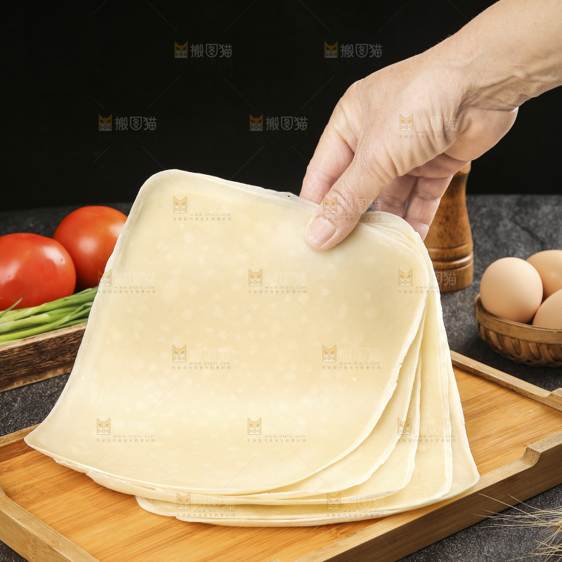 深底上的鸡蛋灌饼