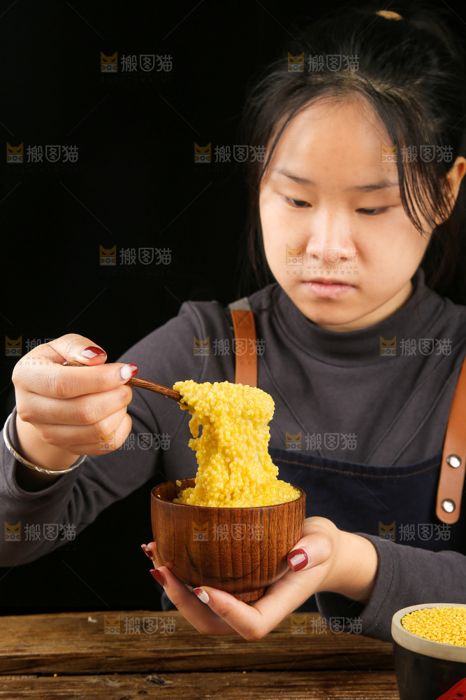 深底上的大黄米