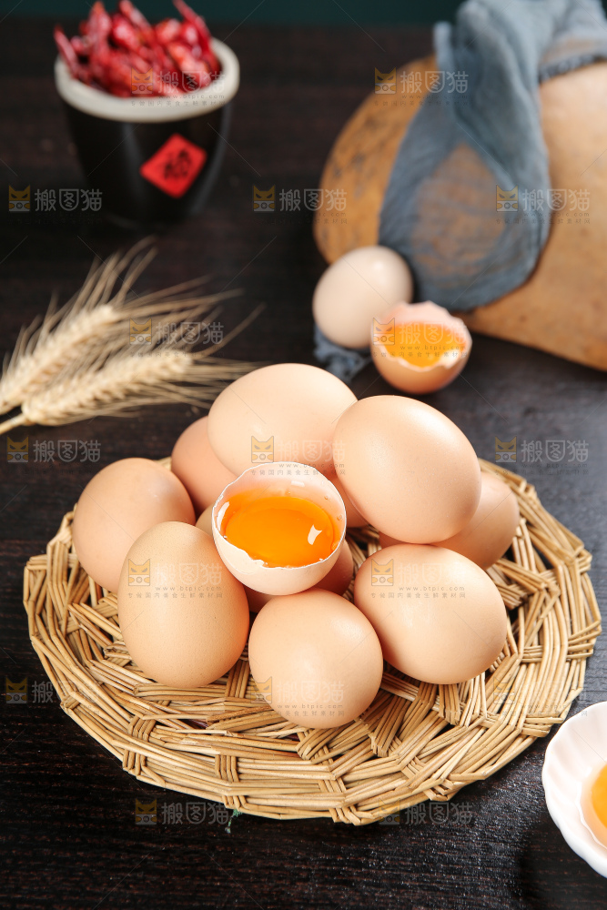 深底上的土鸡蛋