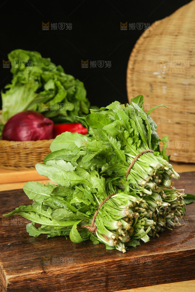 木底上的地菜