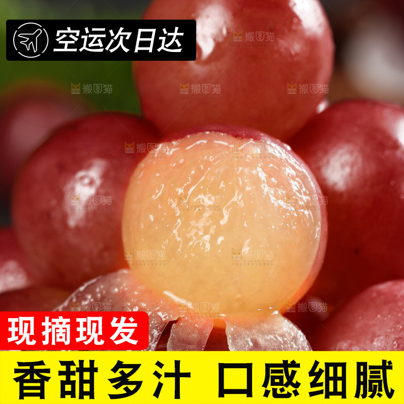 深底上的妮娜皇后葡萄