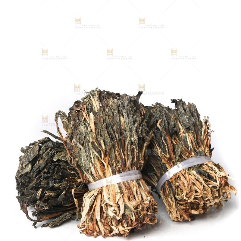 白底上的白菜干