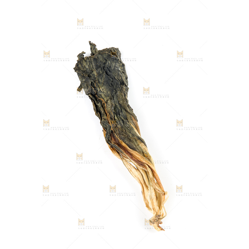 白底上的白菜干