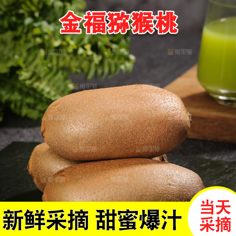 深底上的金福猕猴桃