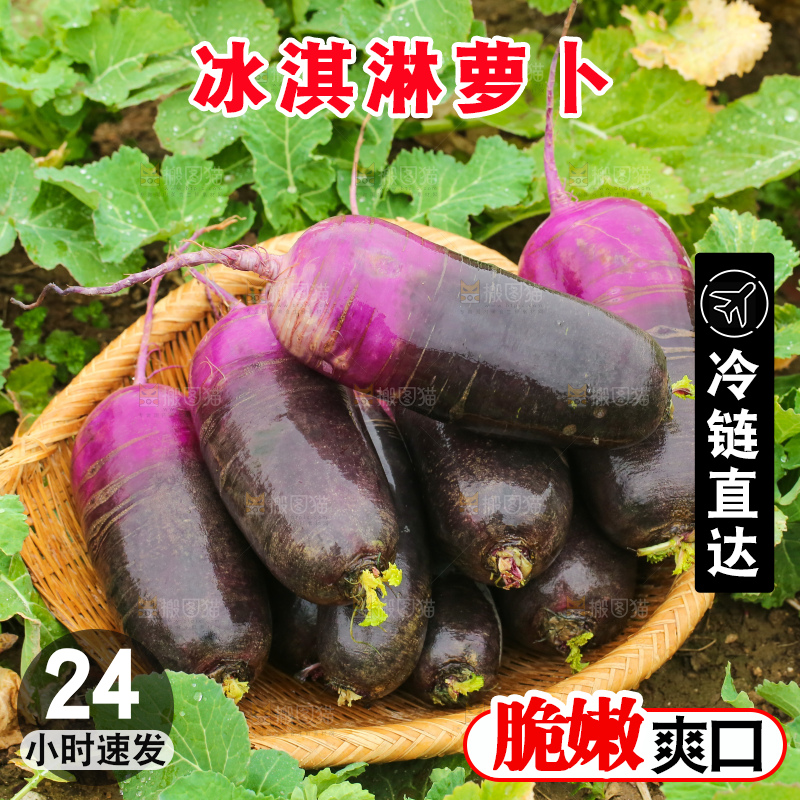 地里的冰淇凌萝卜
