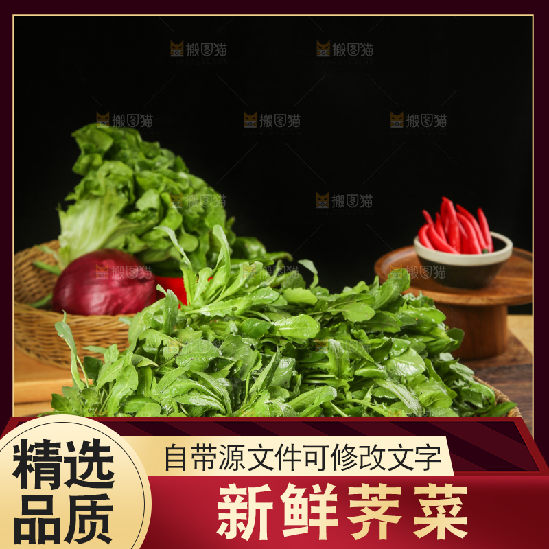 木底上的地菜