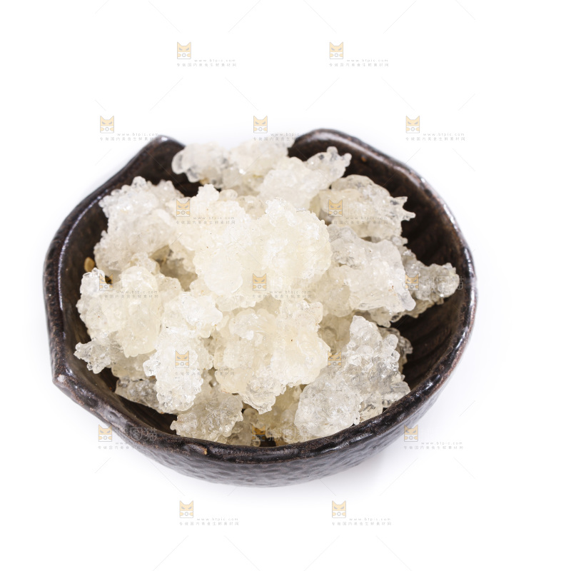 白底上的拉丝雪燕