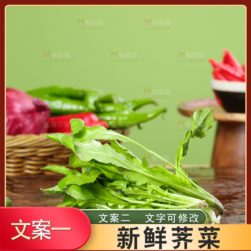 木底上的地菜