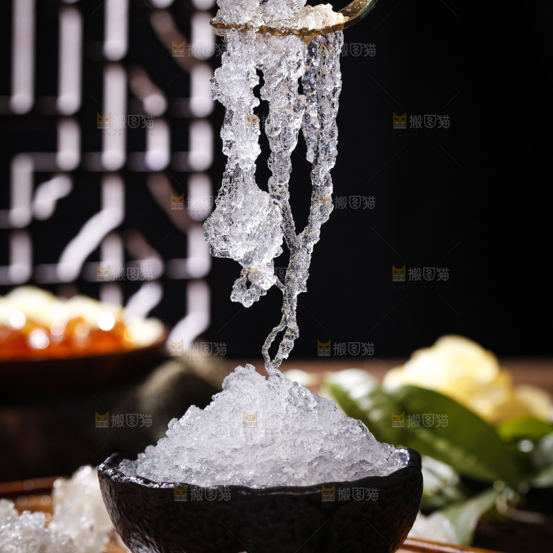 深底上的云南拉丝雪燕