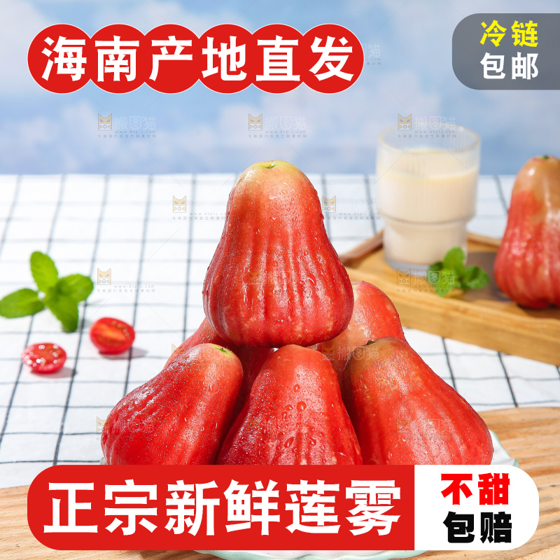 浅底上的莲雾