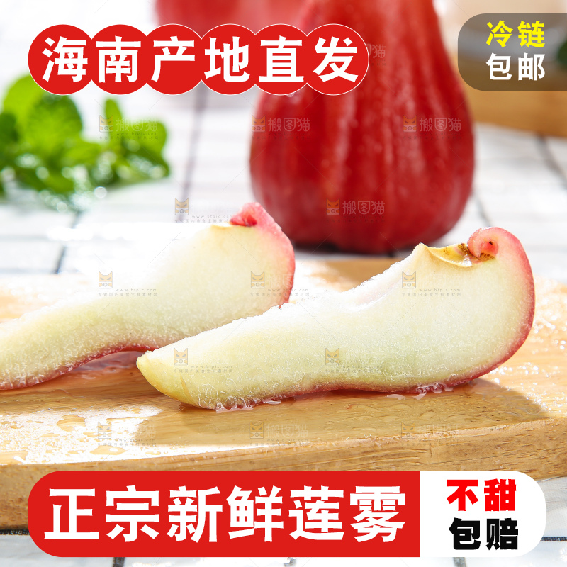 浅底上的莲雾
