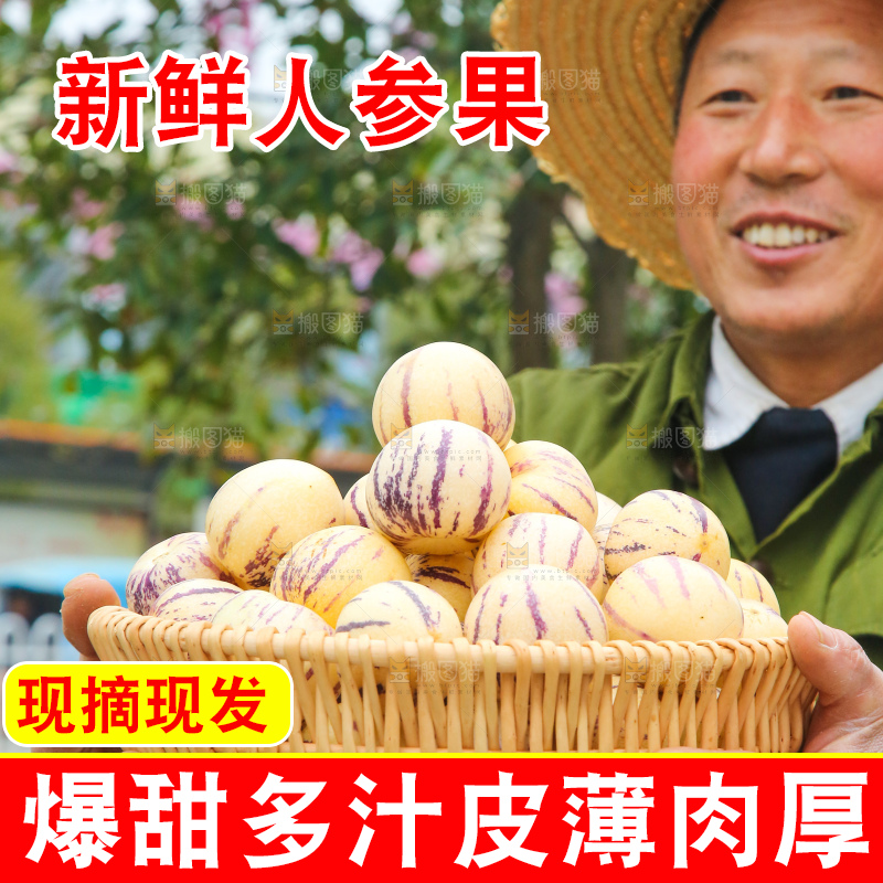 手里拿着人参果