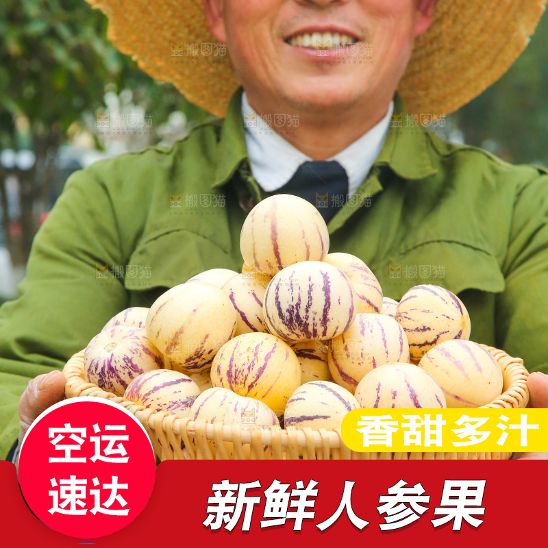 手里拿着人参果