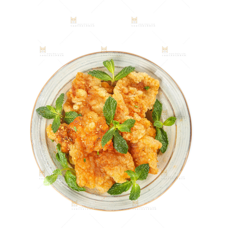 盘子里的锅包肉