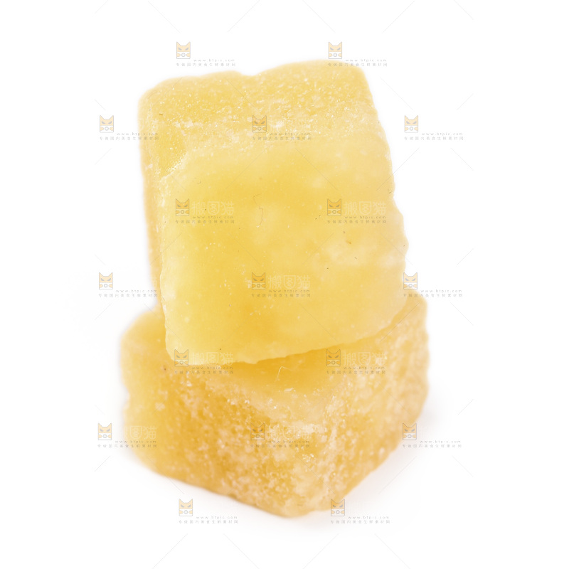 白底上的梨膏糖