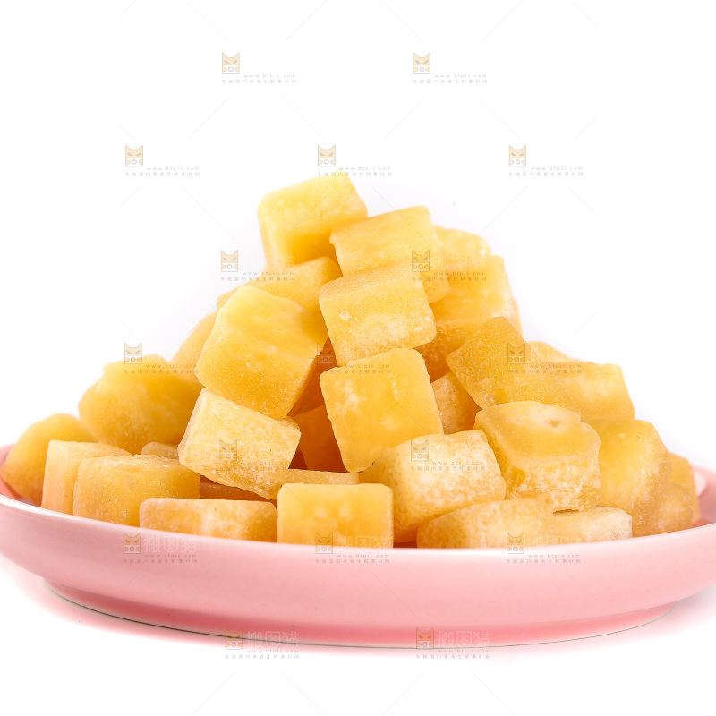 白底上的梨膏糖