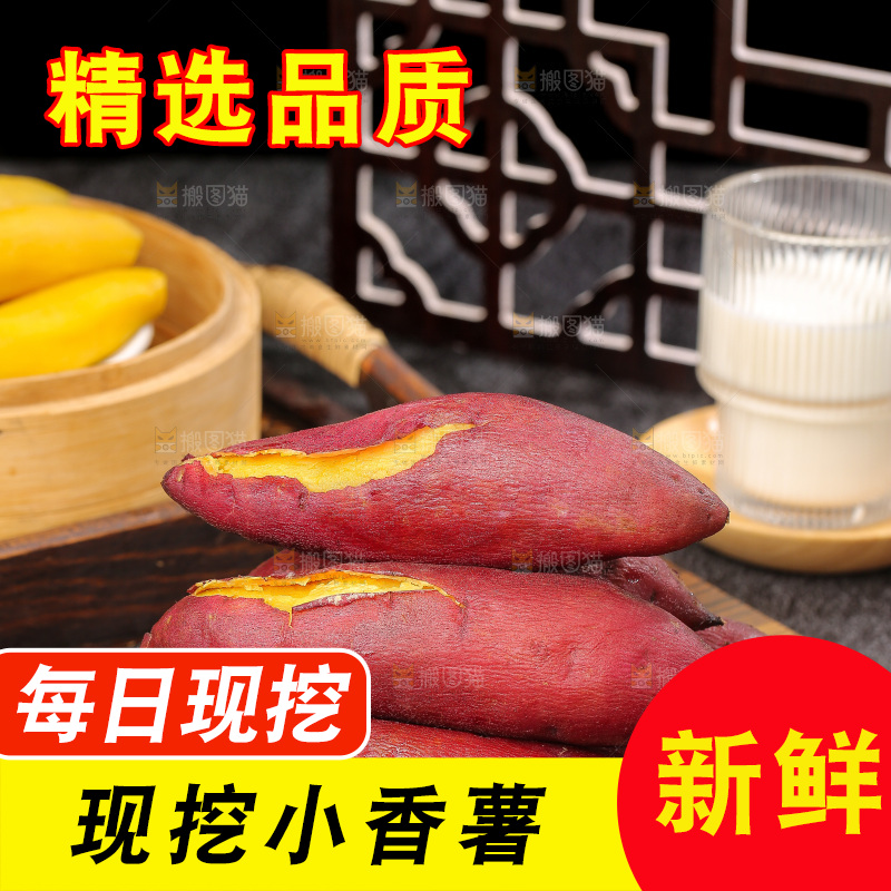 深底上的天目山小香薯