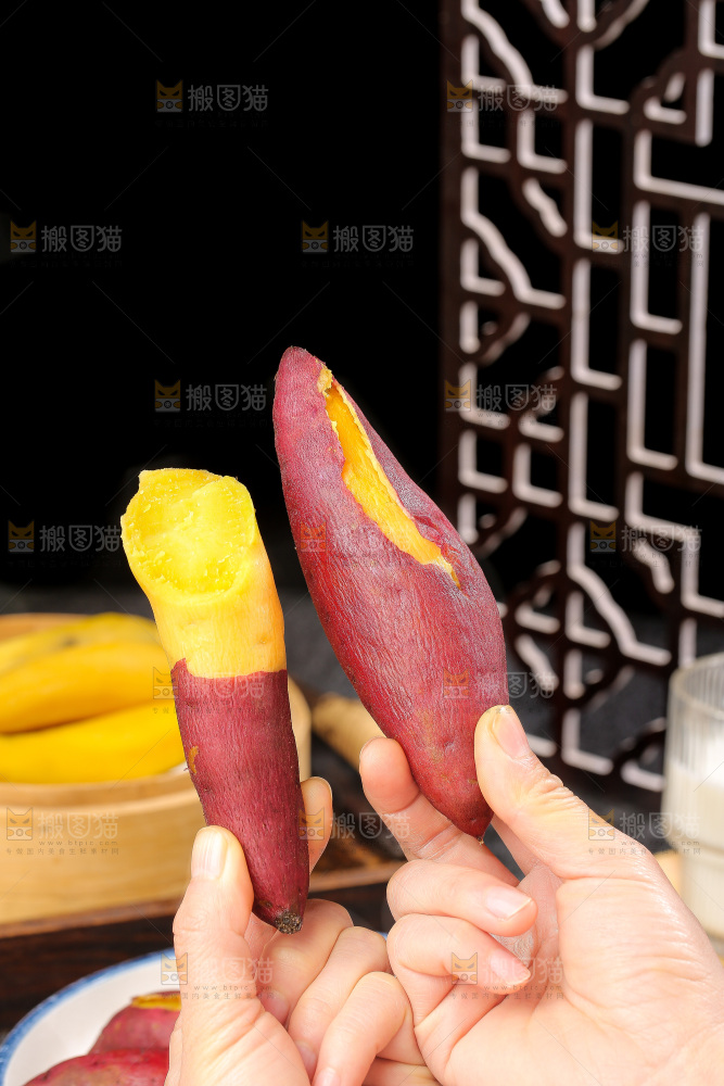 深底上的天目山小香薯